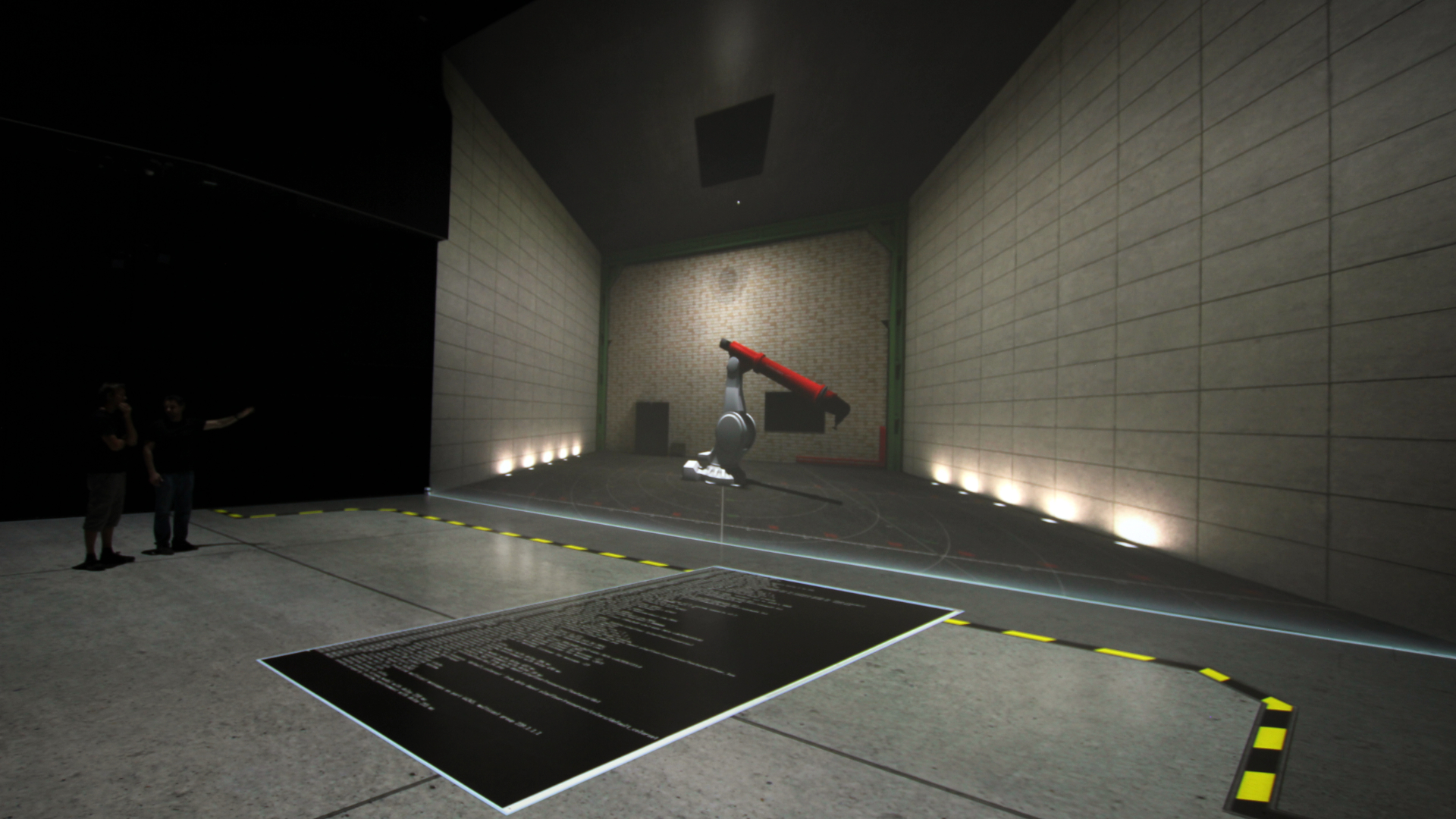 Virtual room from right side of Deep Space