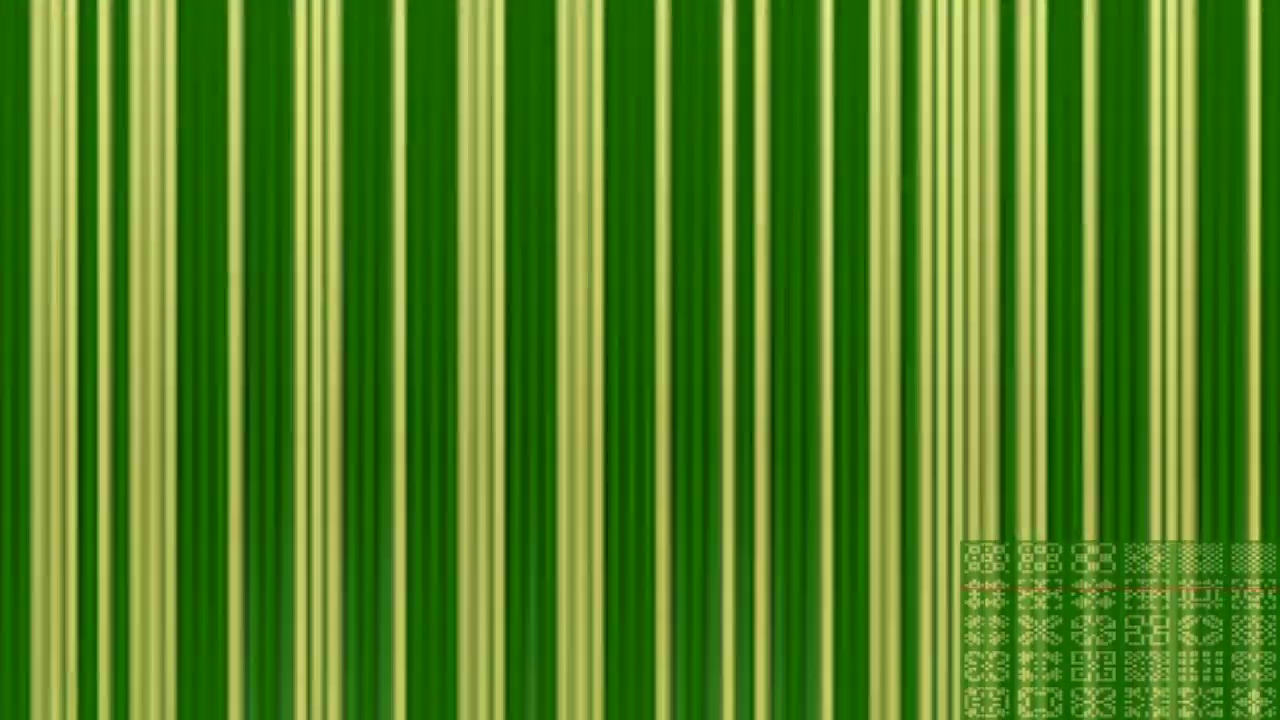 Calibration pattern and virtual object size test